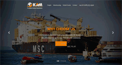 Desktop Screenshot of kamfreightservices.com
